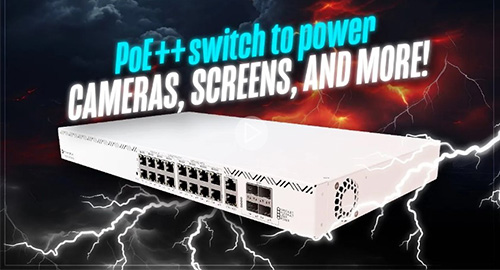 توان PoE++ واقعی برای تجهیزات پرمصرف